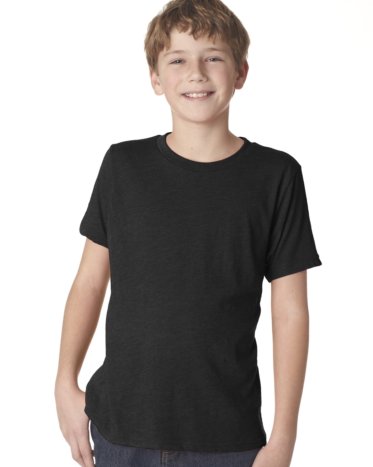Boys Clementine Triblend Crew Tee