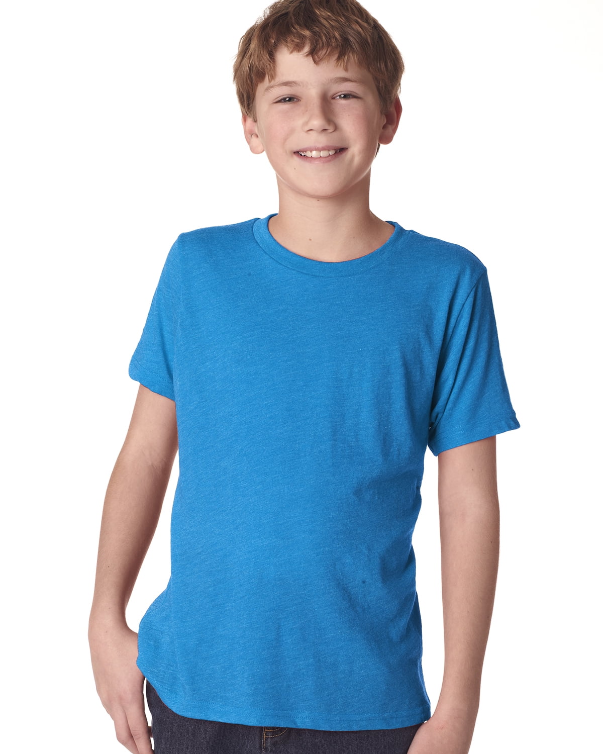 Boys Clementine Triblend Crew Tee