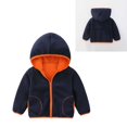 thumbnail image 1 of Jacket Boys Boys Windbreaker Jacket with Hood Zippered Hoodies Toddler Light Jacket Fall Coat Teen Girls Clothing 6-7 Years, 1 of 6