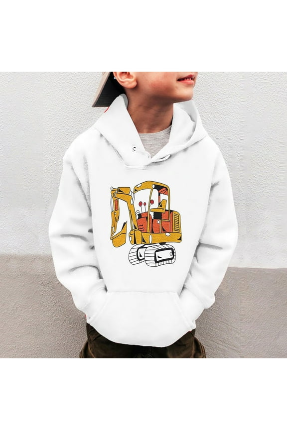 Boys Clothes Game Day Sweatshirt Pullover Hoodies Sweatshirts Fall Fashion Long Sleeve Graphic Top