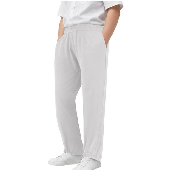 Boys Clothes Size 8 Youth Baseball Pants Boys Sweatpants Fleece Athletic Workout Kids Clothes Boys Joggers with Pocket and Drawstring