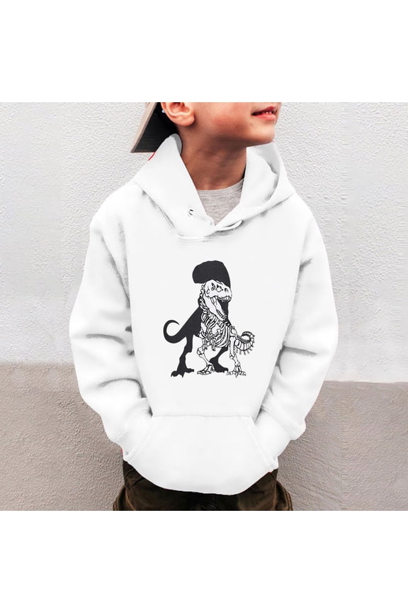 Boys Clothes Teenager Sweatshirt Kids hoodies Fleece Sweatshirts Fall Fashion Aesthetic Print Casual Pullover Sweatshirts