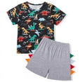 thumbnail image 1 of Boys Clothes Winter Outfits Dinosaur Clothes For Boys Printed Long Sleeve Top+Pants 2Pcs Set2-3years, 1 of 6
