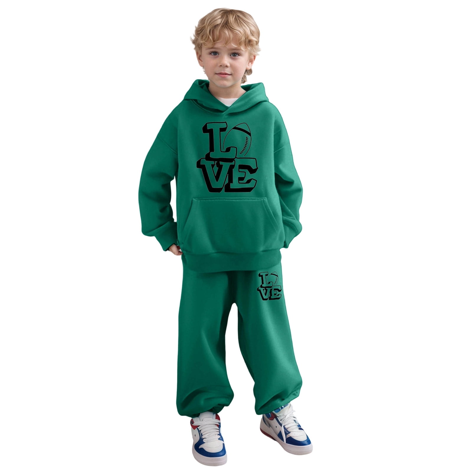 Boys Clothing Sets Hooded Sweatshirt Pullover Playwear Party Kids ...