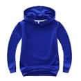thumbnail image 1 of Boys Coat Baby Kids Solid Thick Hooded Pullover Sweatshirt Coats Boys' Outerwear Jackets Blue 7 Years-8 Years, 1 of 3
