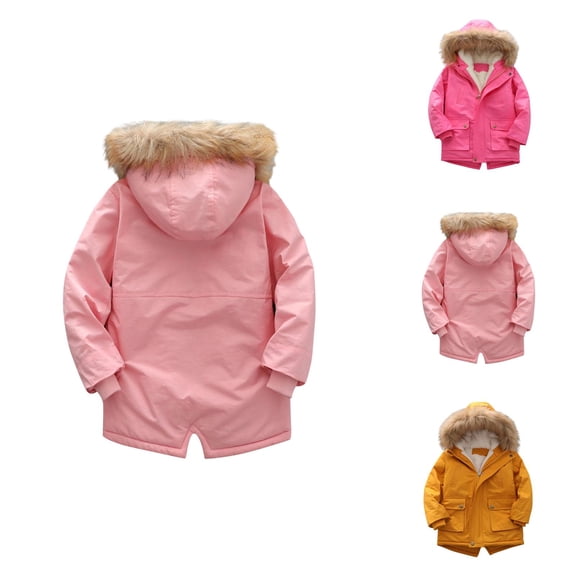 Boys Coat Boys Winter Coat Lined Water Resistant Quilted Parka Hooded for Kids