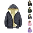 thumbnail image 1 of Boys Coat Boys Winter Jacket Hooded Windproof Design Thickened Coat for Children Youth, 1 of 7