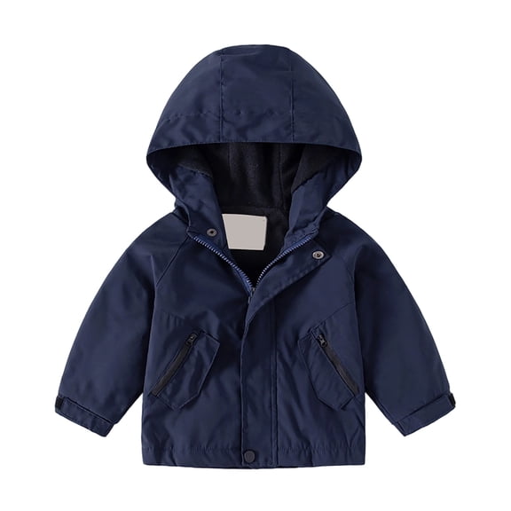 Boys Coat Boys Winter Jacket Lined Hooded Design Durable Outerwear for Three Seasons Wear