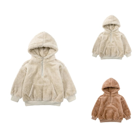 Boys Coat Boys Winter Jacket Zip Up Hooded Design Long Sleeve Thick for Casual