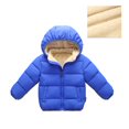 thumbnail image 1 of Boys Coat & Jacket - Kids Child Toddler Baby Boys Girls Solid Winter Hooded Coat Jacket Thick Warm Outerwear Clothes Outfits, 1 of 5