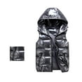 thumbnail image 1 of Boys Coat & Jacket Solid Composite Zipper Vest for Autumn Winter with Sleeveless Design and Practical Pockets, 1 of 5