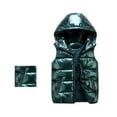 thumbnail image 1 of Boys Coat & Jacket Solid Composite Zipper Vest for Autumn Winter with Sleeveless Design and Practical Pockets, 1 of 4
