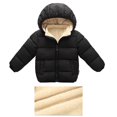 thumbnail image 1 of Boys Coat - Kids Toddler Winter Hooded Thick Warm Jacket for Children Outdoor Wear, 1 of 4