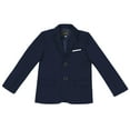 thumbnail image 1 of Boys Coat Kids Spring Autumn Cotton Long Sleeve Gentleman Suit Coats Boys' Outerwear Jackets Navy 1 Years-2 Years, 1 of 4