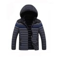 thumbnail image 1 of Boys Coat jacket Kids Padded Clothing Autumn Winter Warm Casual Fashion Combination Thick Padded Hooded Coat Grey 13, 1 of 5