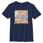 Boys Coca Cola Unity Square Lyrics Logo T Shirt
