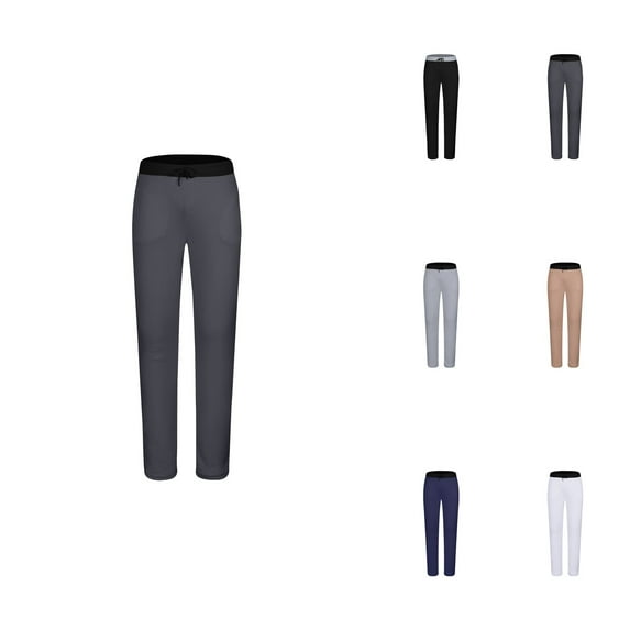 Boys Color Jogger Pants, Athletic Casual Trousers with Comfortable Stretch Elastic Waistband for Active Kids Teens, Sport Bottoms for Youth Sports Wear