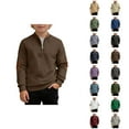 thumbnail image 1 of Boys Color Pullover Sweatshirt Long Sleeve Crewneck Casual Winter Warm Top For Kids Youth, 1 of 4