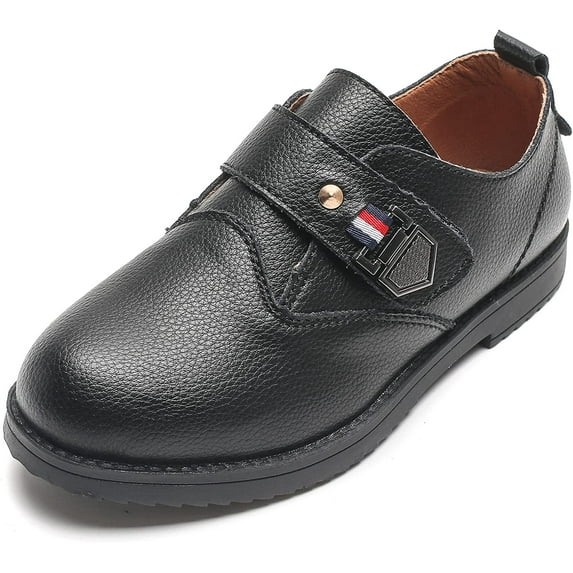 Boys Comfort Oxfords School Uniform Shoes Casual Loafer Dress Shoes (Toddler/Little Kid/Big Kid)