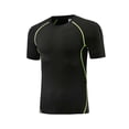 thumbnail image 1 of Boys Compression Athletic Shirt Quick Dry Breathable Design Sports Base Layer Tight Fit Style Boys Tops Kids Youth Basketball Football Training Fitness Wear, 1 of 4