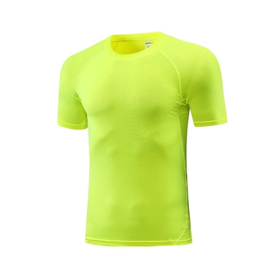 Boys Compression Shirt Athletic Performance Tops Wicking Breathable Fit Kids Youth Sports Training Clothes