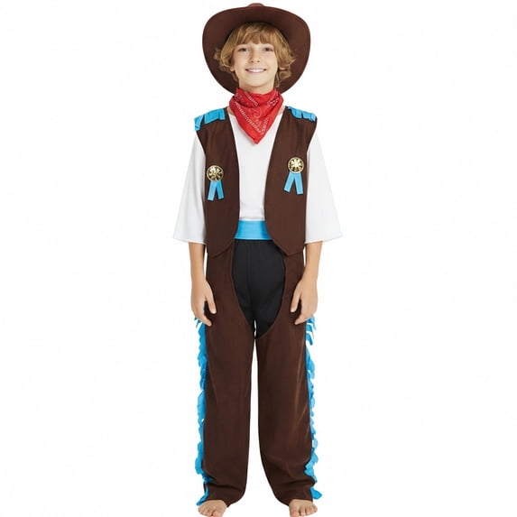 Boys' Cowboy Dress up Clothes Halloween Boys L