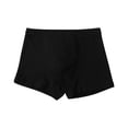 thumbnail image 1 of VONCOS Boys Cotton Boxer Briefs Underwear, Soft Breathable Black for Active Play, 1-Pack,Size 6-8 T, 1 of 5