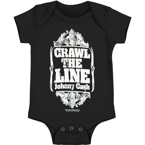 Boys' Crawl Bodysuit Black