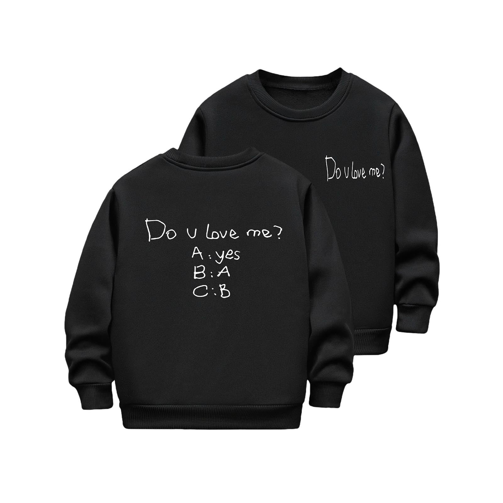 READY FOR THAT BOYS FLEECE SWEATSHIRT - WHITE