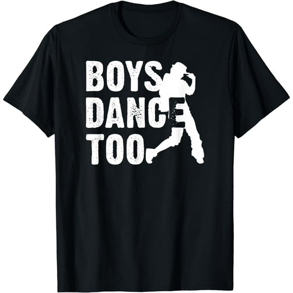 Boys Dance Too Cool Dancing Dancer Gift Shirt T-Shirt