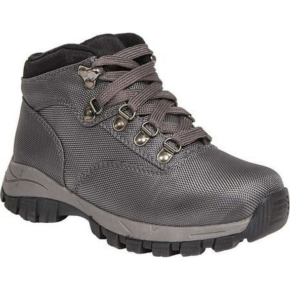 Boys' Deer Stags Walker Thinsulate Waterproof Hiking Boot Grey Nylon Mesh 1.5 M