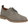 thumbnail image 1 of Boys' Deer Stags Zander Plain Toe Oxford Grey Faux Leather 5 M, 1 of 7