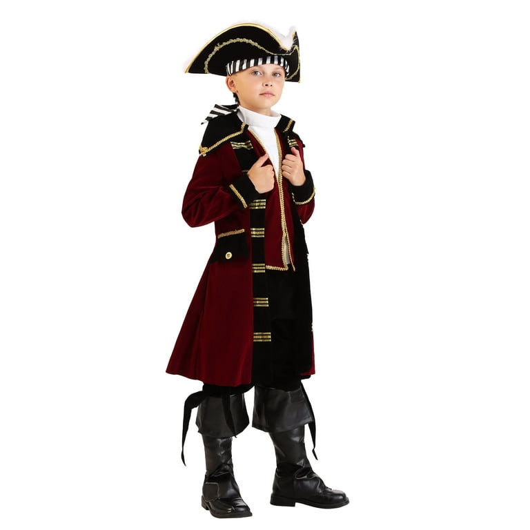 Boys Deluxe Captain Hook Costume