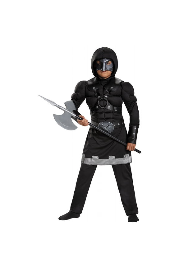 Boys Deluxe Executioner Muscle Costume Medium 7-8