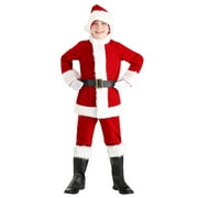 Boys Deluxe Santa Costume