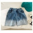 thumbnail image 1 of Boys Denim Shorts Classic Baggy Denim Shorts with Pocket Boys Fashion Toddler 18-24 Months Boys Shorts, 1 of 4
