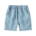 thumbnail image 1 of Boys Denim Shorts Fashion Baggy Cargo Jean Shorts Boys' Fashion Toddler 18-24 Months Boy Clothes Cute&nbsp;Boy&nbsp;Clothing, 1 of 6
