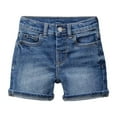 thumbnail image 1 of Boys Denim Shorts For Summer Casual Comfortable Korean Style Solid Color Five Pocket Design Elastic Waistband Boys Shorts Boys Casual Shorts, 1 of 5