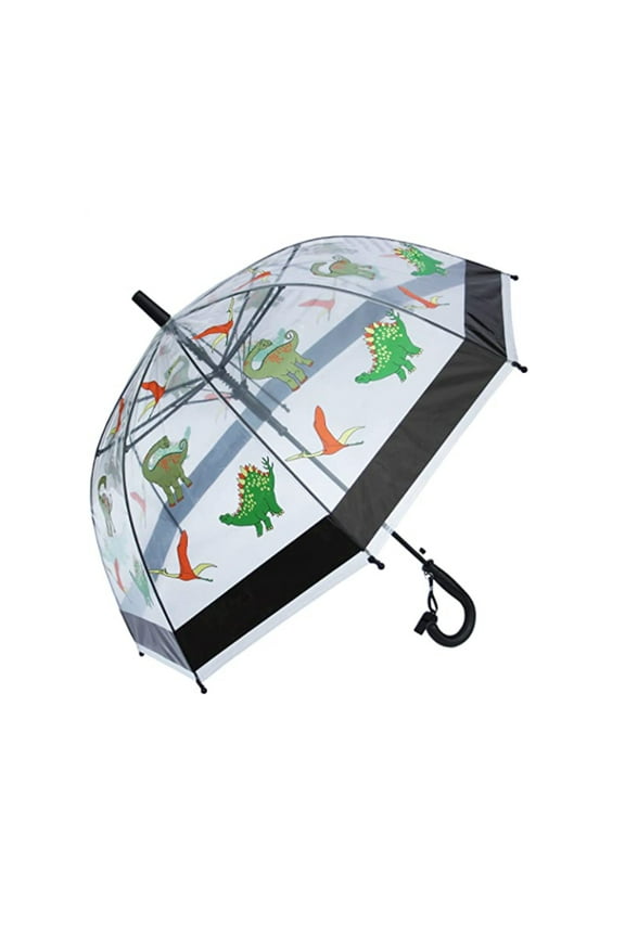 Boys Dinosaurs Clear Dome Umbrella