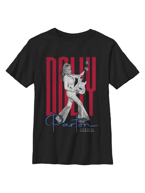 Boys Dolly Parton Nashville Tennessee Pose T Shirt
