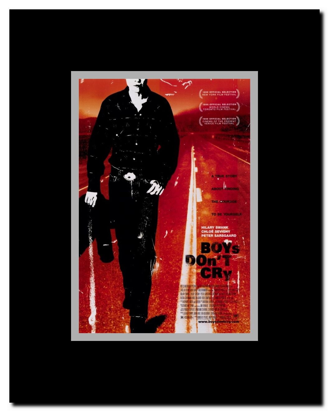 Boys Don't Cry Framed Movie Poster