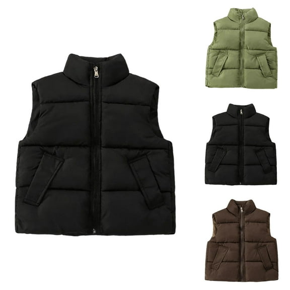 Boys Down Jacket Hooded Puffer Zip-Up Coat Thickened Long Sleeve Outerwear for Toddlers Cold Weather Outdoor Use