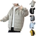 thumbnail image 1 of Boys Down Jacket Thickened Thermal Coat Windproof Outerwear for Toddlers Youth Cold Days Outdoor Use, 1 of 6