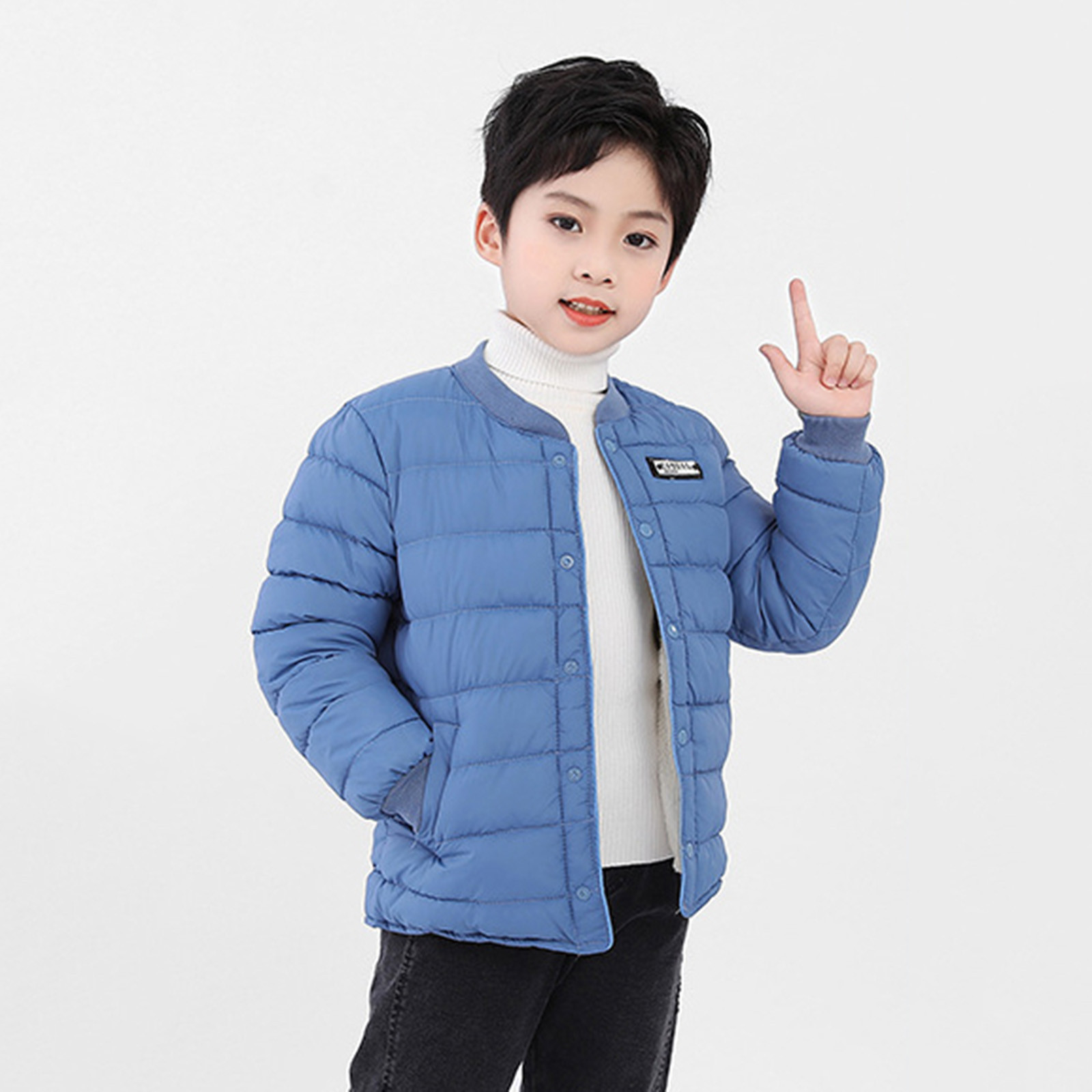 Boys Down Jacket Winter Coat for Kids Insulated Warm Outerwear ...