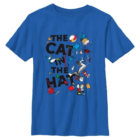Boys' Dr. Seuss The Cat in the Hat Balancing Act Fail Graphic T-Shirt