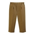 thumbnail image 1 of Boys Dress Pants for Wedding Toddler Kids School Pants with Adjustable Waist Blue Size 2T, 1 of 4