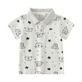 thumbnail image 1 of Boys Polos Boy Short Sleeve Classic Polo Shirts for Kids, 1 of 7
