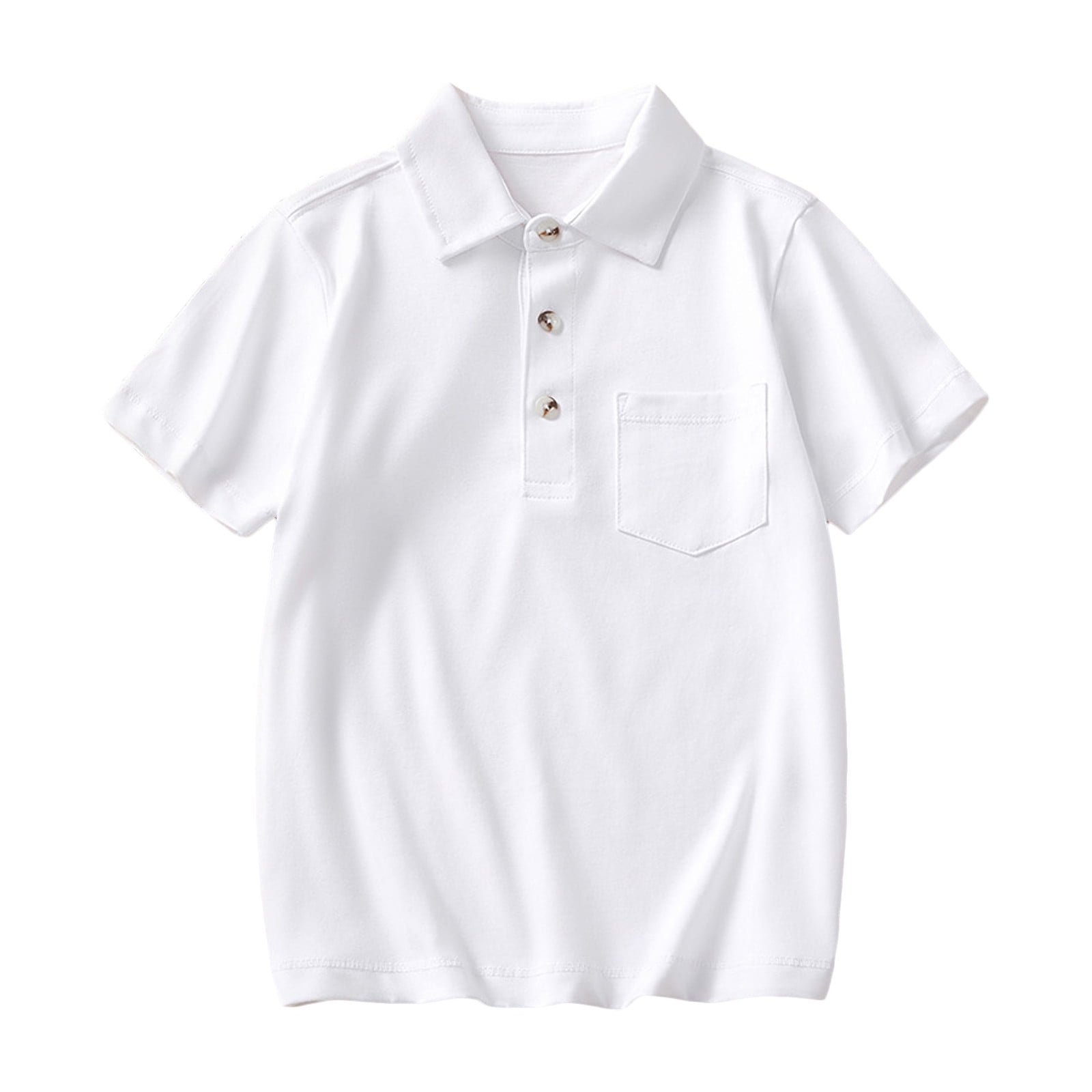 Boys' Bright Orange Polo Shirt – Short Sleeve Smart Casual