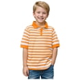 thumbnail image 1 of Boys Dress Shirts Size 8-10 Boys Polo Shirt Short Sleeve Stripe Button Up T-Shirt Tops Baby Summer Cotton Clothes Toddler Girl Tee Shirts, 1 of 8