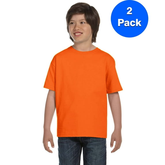 Boys DryBlend? 5.6 oz., 50/50 T-Shirt 2 Pack